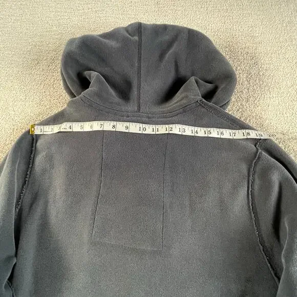 🔥Vintage Y2K Abercrombie & Fitch Spell out Faded Distressed Zip Up Mens Hoodie - Picture 14 of 16